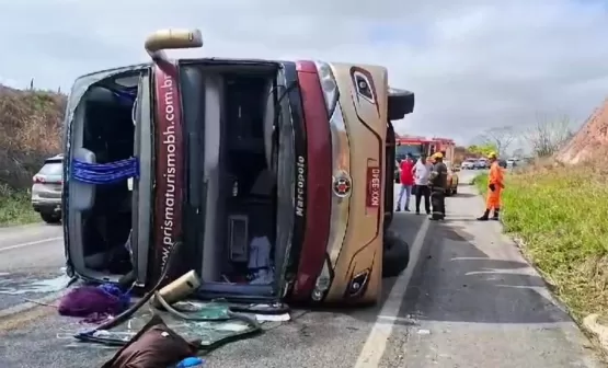 Grave acidente na 418 deixa vários feridos 