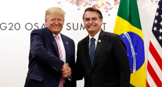 Bolsonaro parabeniza Trump por vitória nos EUA: 