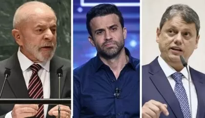 Pesquisa testa cenários com Lula, Marçal, Tarcísio, Bolsonaro e Michelle para 2026