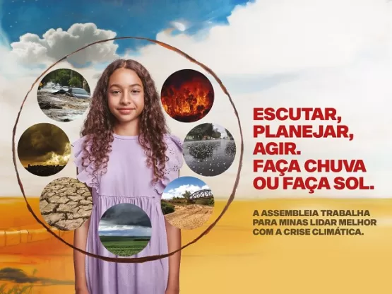 ALMG lança campanha sobre plano legislativo para convivência com a crise climática