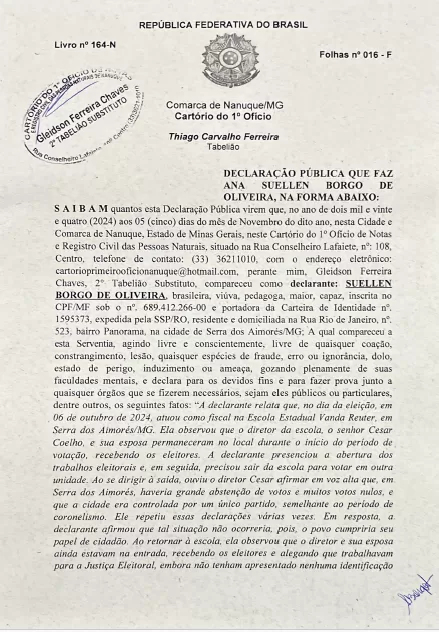 CÂMARA MUNICIPAL DE SERRA APROVA MOÇÃO DE REPÚDIO A DIRETOR DA ESCOLA VANDA REUTER