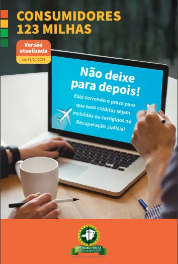 123 Milhas: consumidor tem até 26 de novembro para entrar na lista de credores