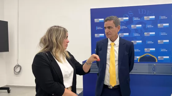 Deputado Federal Hercílio Coelho Diniz representa o Brasil nas eleições no Uruguai