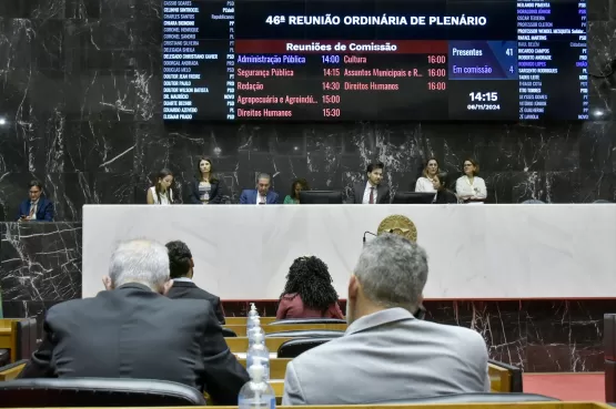 Novo presidente da Assembleia será eleito nesta quarta-feira (4)