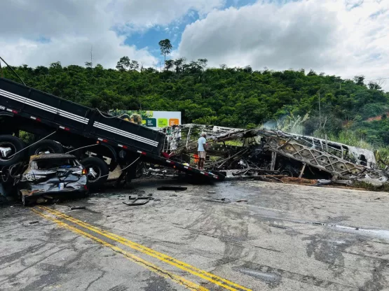 Motorista envolvido em acidente com 41 mortos tem pedido de prisão realizada pela PCMG