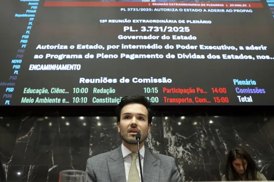 Plenário da ALMG aprova adesão de Minas ao Propag