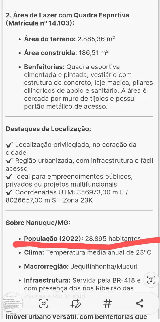 CEMIG MAIS UMA VEZ LEVA IMÓVEL QUE PODE PERTENCER A NANUQUE A LEILÃO