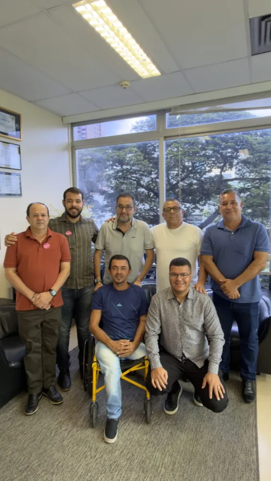 Gustavo Santana recebe vereadores de Nanuque