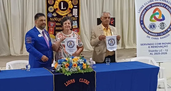 Lions Clube Nanuque Centro recebe governador do Distrito LC-12