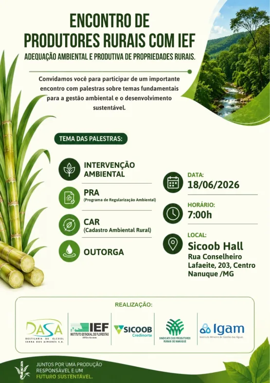 DASA promove Encontro com Produtores Rurais