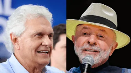 Caiado surge numericamente à frente de Lula em eventual 2º turno Caiado surge numericamente à frente de Lula em eventual 2º turno