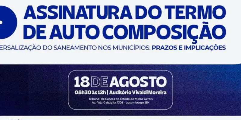 273 municípios podem aderir à universalização do saneamento; saiba quais