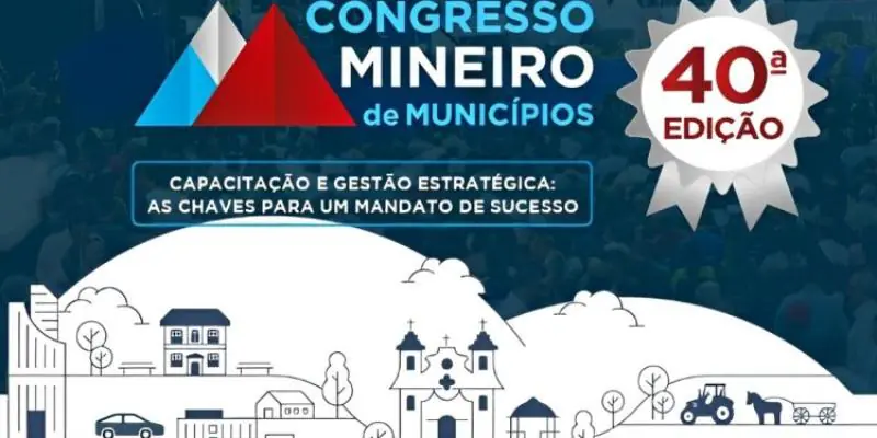 40º Congresso Mineiro de Municípios da AMM será transmitido ao vivo pelo canal AMMTVMinas no YouTube