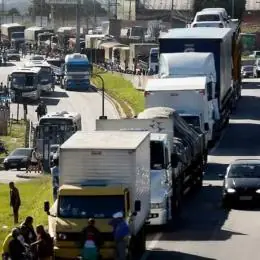 Apagão de caminhoneiros em Minas