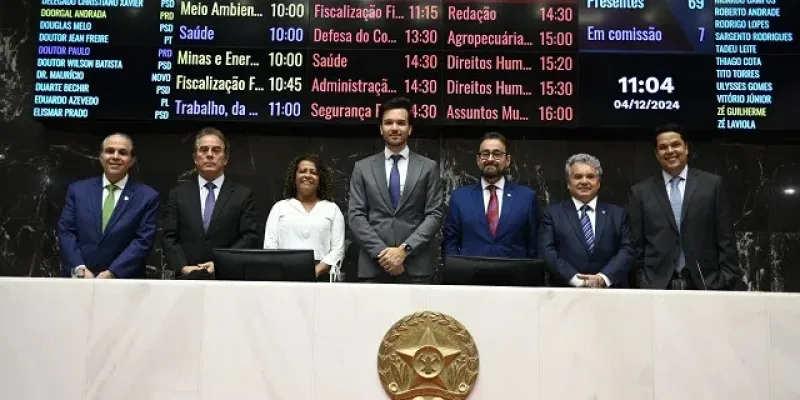 Assembleia abre ano legislativo com posse da Mesa e de novos parlamentares