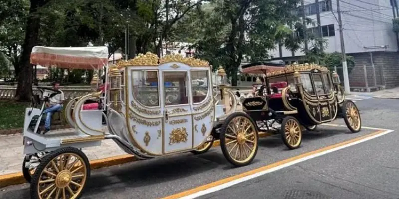 Caxambu adota carruagens elétricas