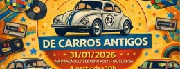 Clássicos 'sobre rodas' vão tomar conta de Mucuri no 1º Encontro de Carros Antigos