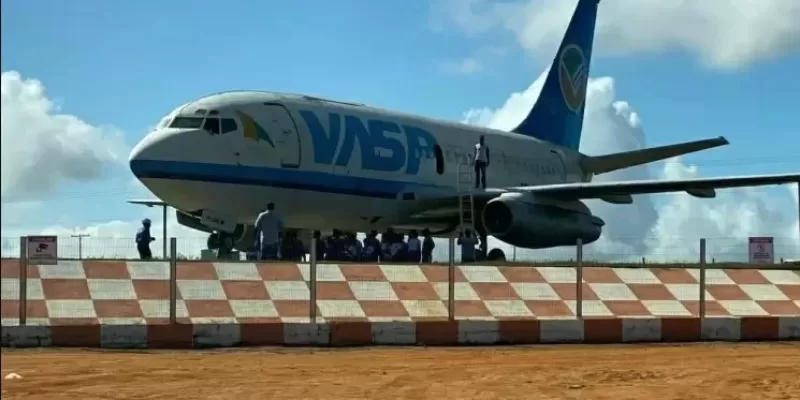 Como este avião da Vasp foi parar no 'meio do nada' em Minas Gerais?