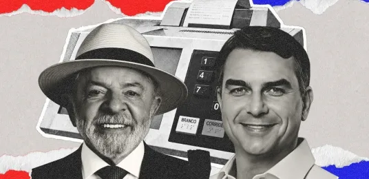 Datafolha: Flávio Bolsonaro tem 52,13% e Lula, 47,87% no segundo turno