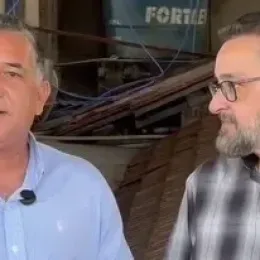 Deputado Gustavo Santana visita obras do Hospital Renato Azeredo em Nanuque