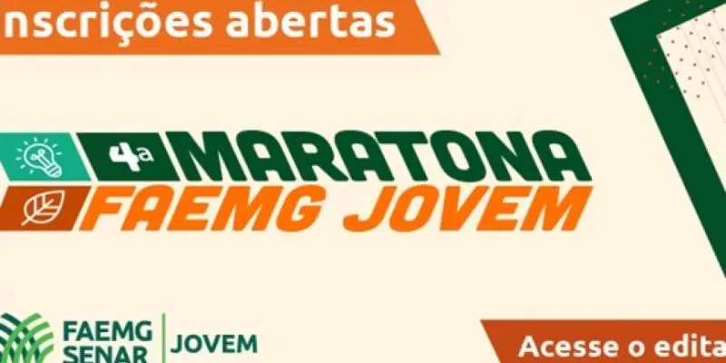 Edital da 4ª Maratona Faemg Jovem já está disponível