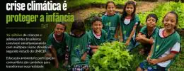 Enfrentar a crise climática é proteger a infância
