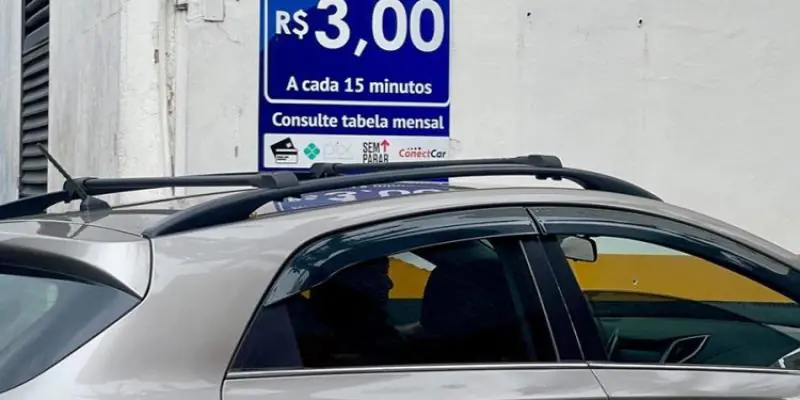 Estacionar custa caro em Juiz de Fora