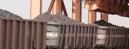Exportações de minério de ferro de Minas recuam