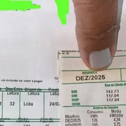 Fatura da conta de luz tem novo modelo