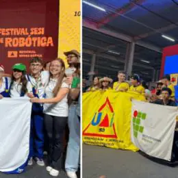 Festival SESI de Robótica premia equipes e celebra a criatividade dos jovens inovadores