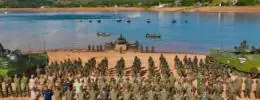 Marinha realiza operação em Furnas