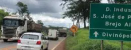 MG-050 lidera acidentes entre rodovias estaduais