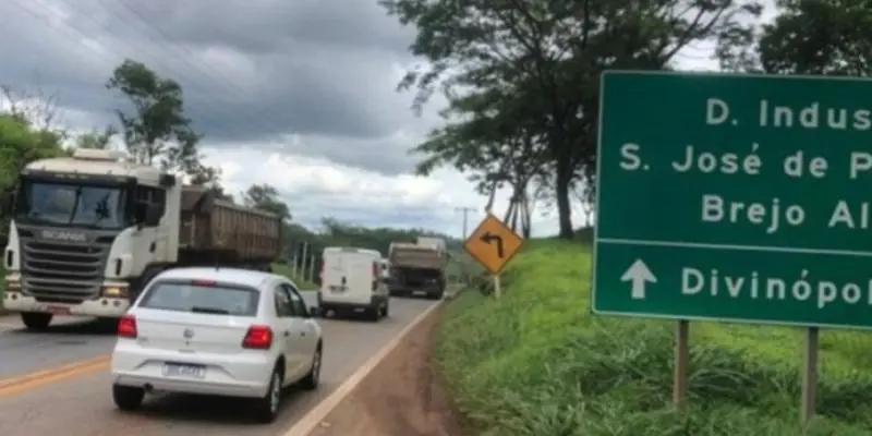 MG-050 lidera acidentes entre rodovias estaduais