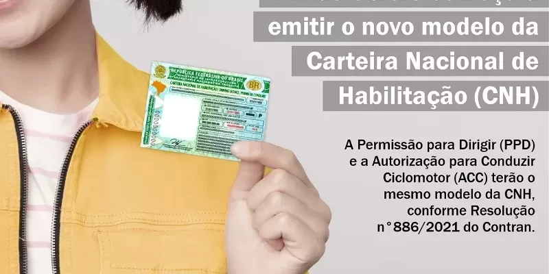 Minas Gerais começa a emitir o novo modelo da Carteira Nacional de Habilitação
