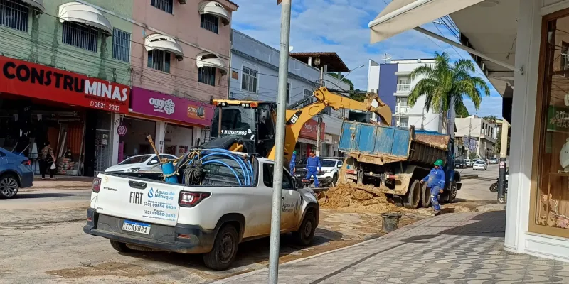 Nanuque sem água 