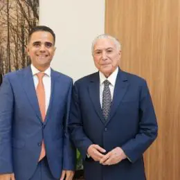 OAB-MG recebe a visita do ex-Presidente da República, Michel Temer