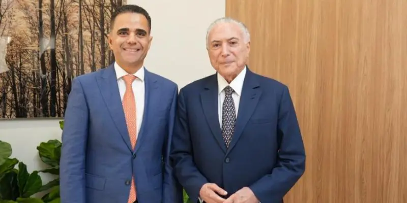 OAB-MG recebe a visita do ex-Presidente da República, Michel Temer