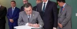 Pacheco assume cargo no TCU e afirma que diálogo institucional fortalece as instituições