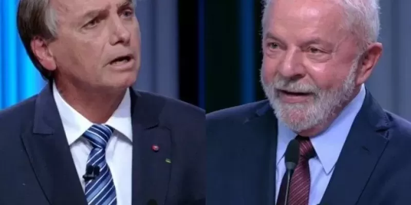 Pesquisa Brasmarket: Bolsonaro está com 45,4%; Lula tem 30,9%