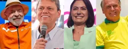 Pesquisa Futura/Apex mostra Lula atrás de Bolsonaro, Michelle e Tarcísio em cenários de segundo turno