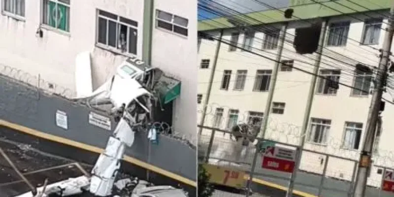 Piloto e passageiro morrem durante queda de avião em BH; outras 3 pessoas estavam a bordo