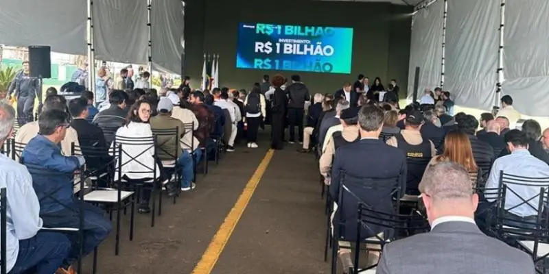 Planta de biometano lançada em Uberaba
