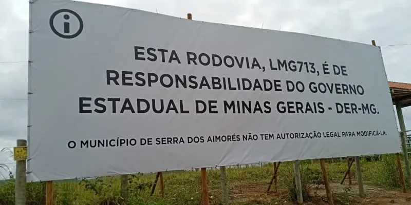 População cobra recuperação da LMG-713 em Serra dos Aimorés