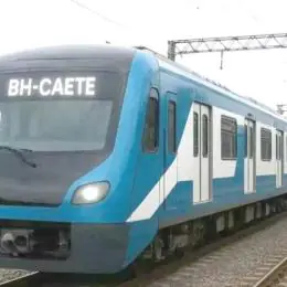 Projeto prevê trem entre BH e Caeté