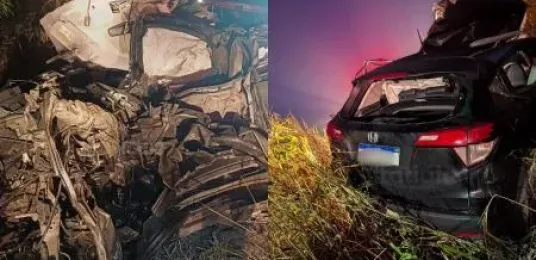 Quatro pessoas morrem em grave acidente na BR-418, próximo à divisa entre Bahia e Minas