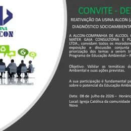 Reativação da antiga Usina Alcana será debatida com a comunidade