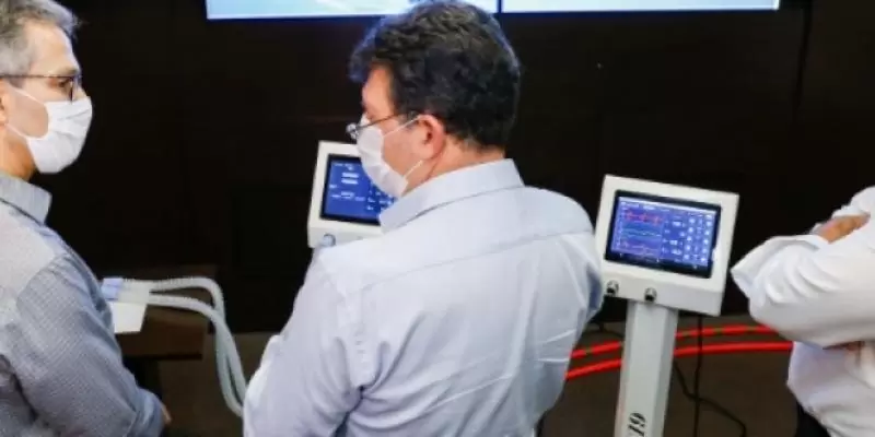 Respiradores produzidos pela Tacom, com apoio da FIEMG, são homologados pela Anvisa