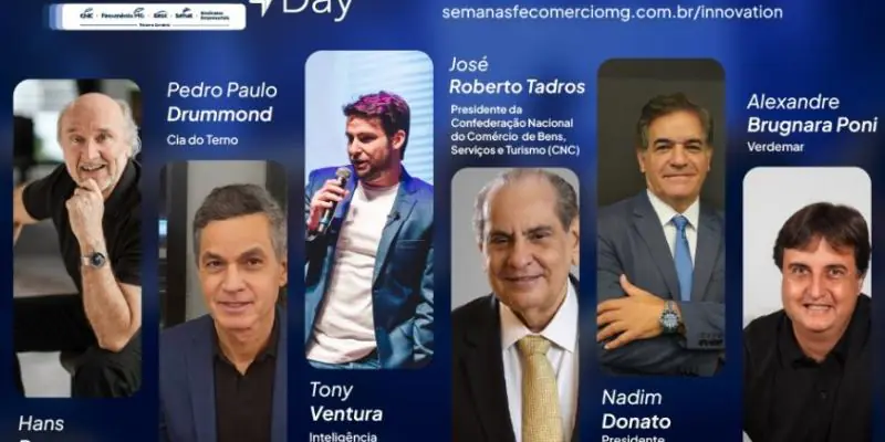 Sistema Fecomércio MG, Sesc e Senac realizam Innovation Day, para debater transformações do comércio