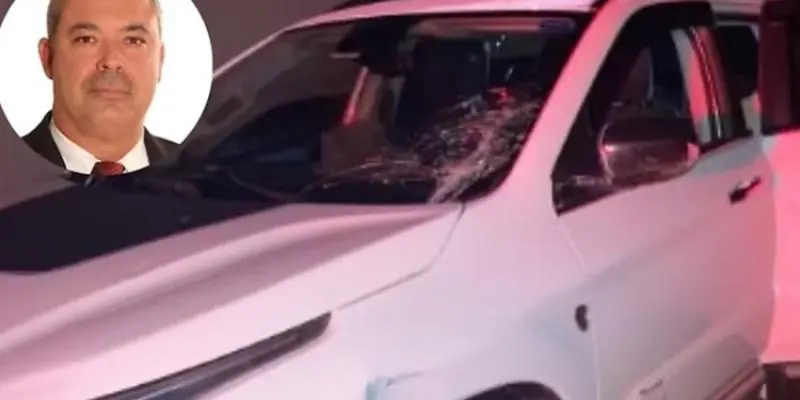 Vereador atropela, foge e é preso